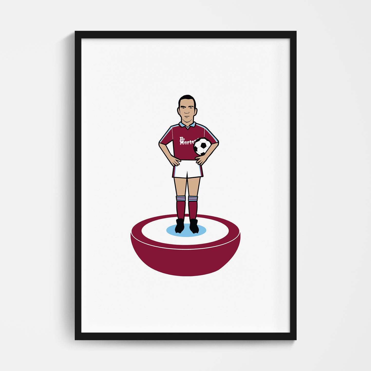 Di Canio - Table Football Print