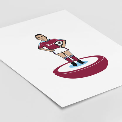 Di Canio - Table Football Print