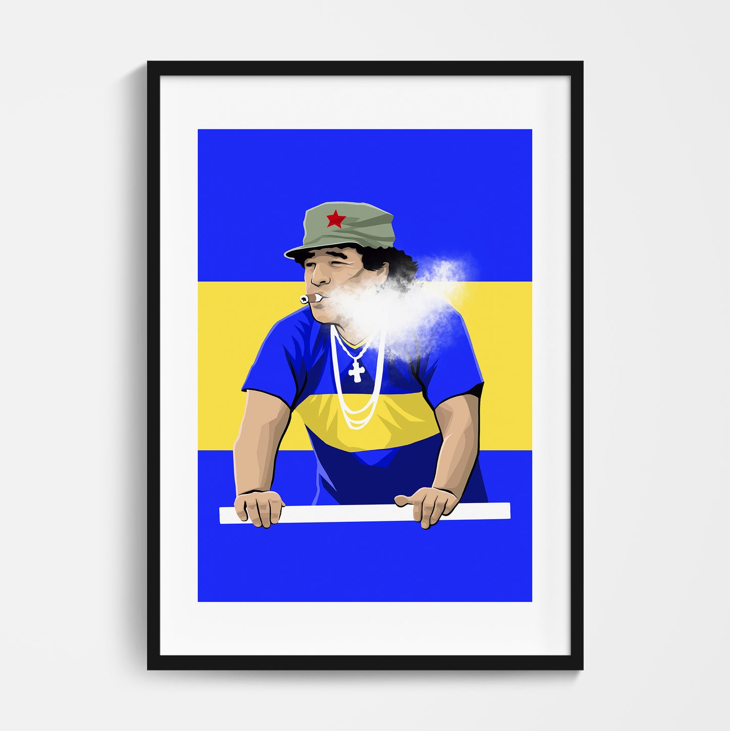 Diego Boca Cigar Print