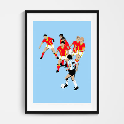 Diego v Belgium Print