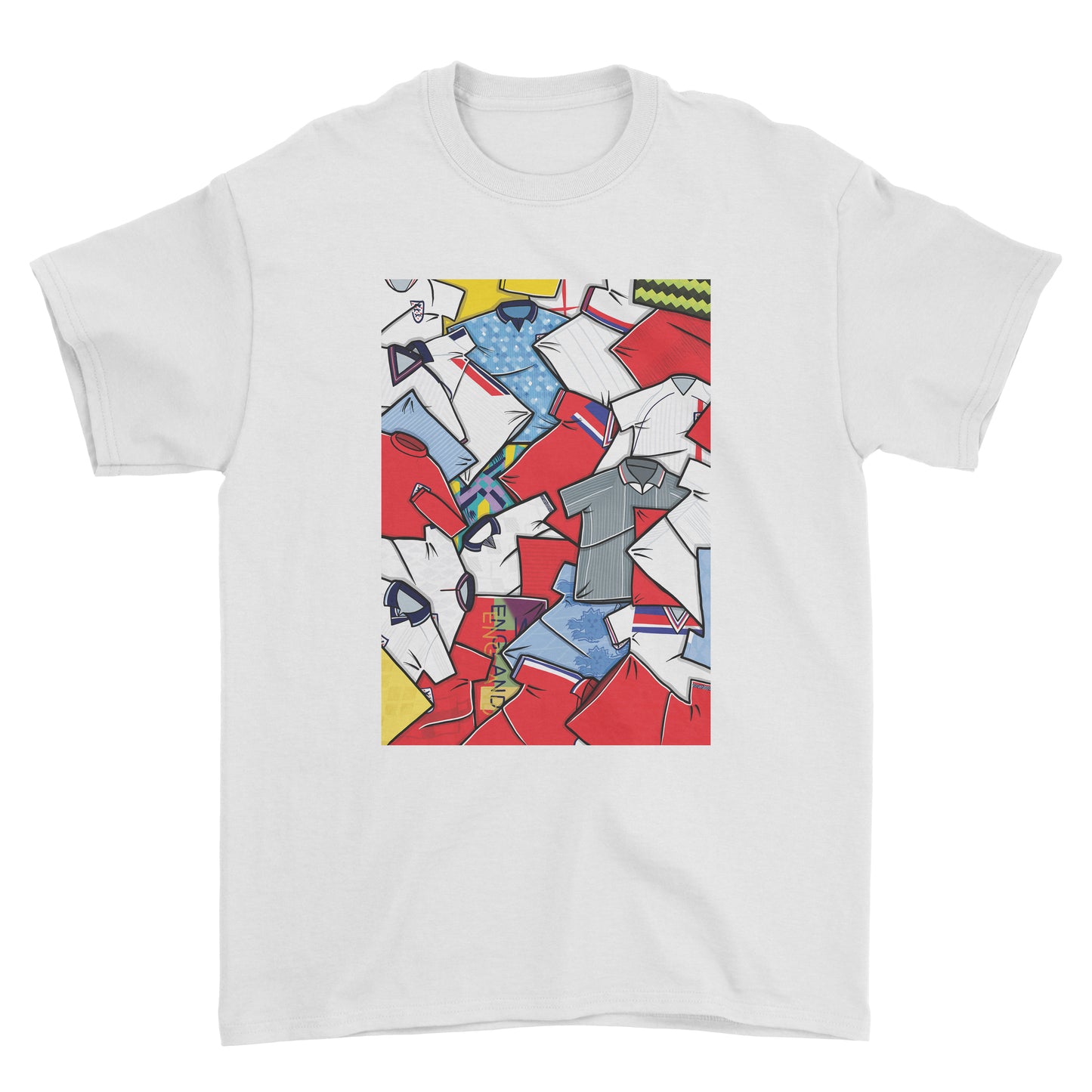 England Shirts Mash Up Tee