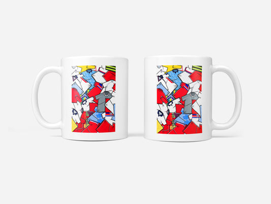 England Shirts Mash Up Mug