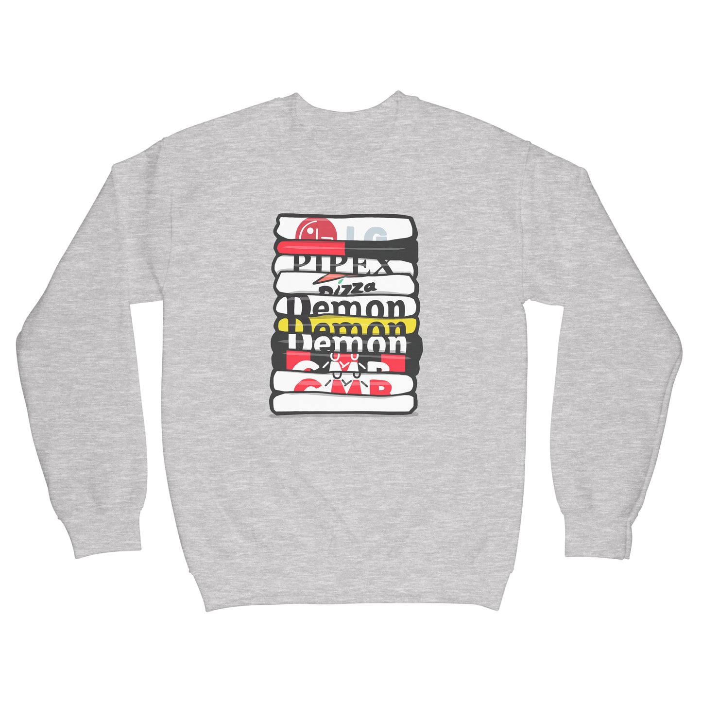 Fulham Shirt Stack Sweatshirt