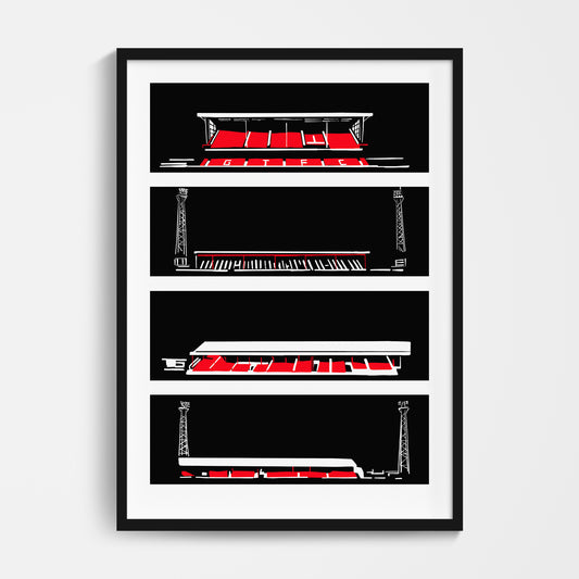 Grimsby Stadium Print