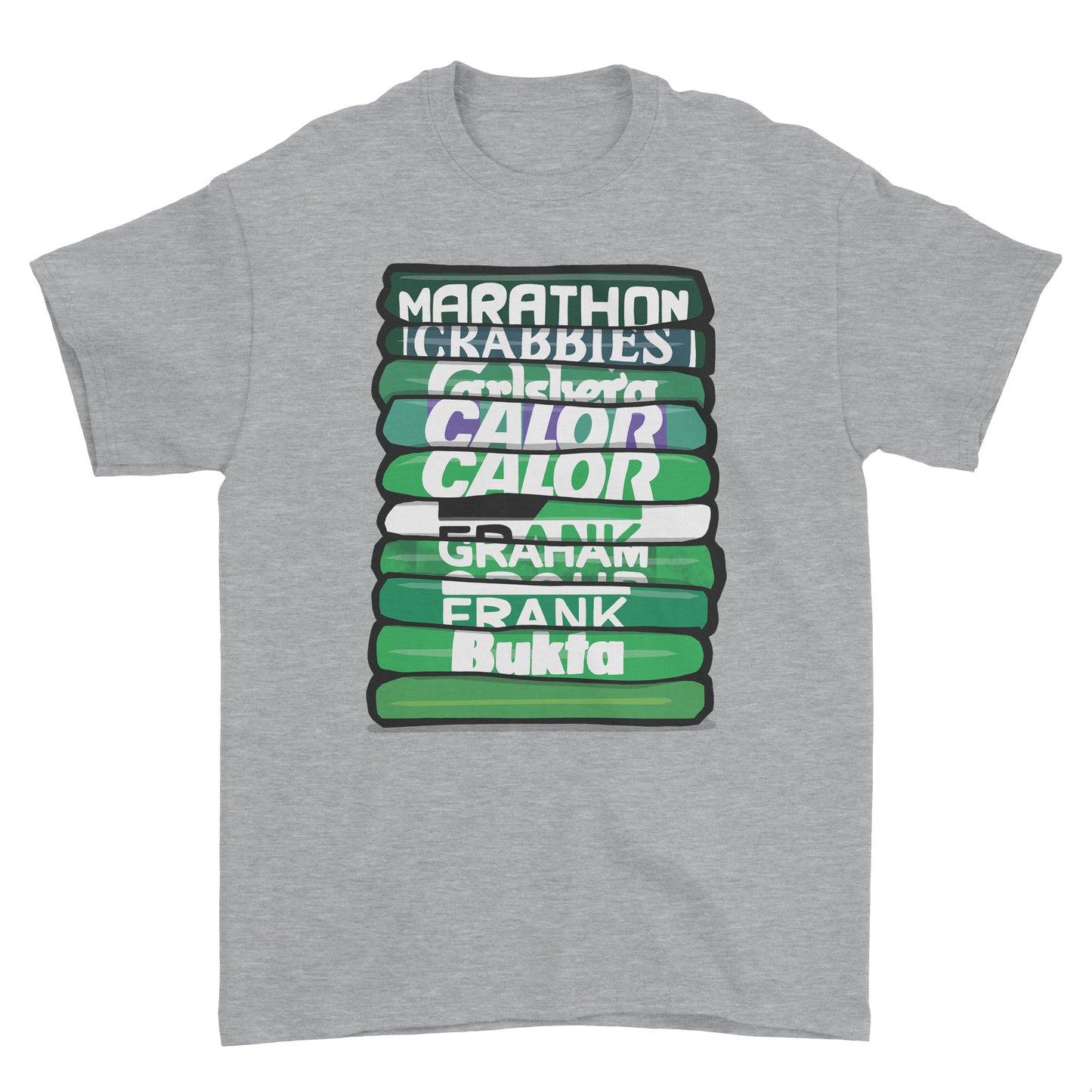 Hibernian Shirt Stack Tee