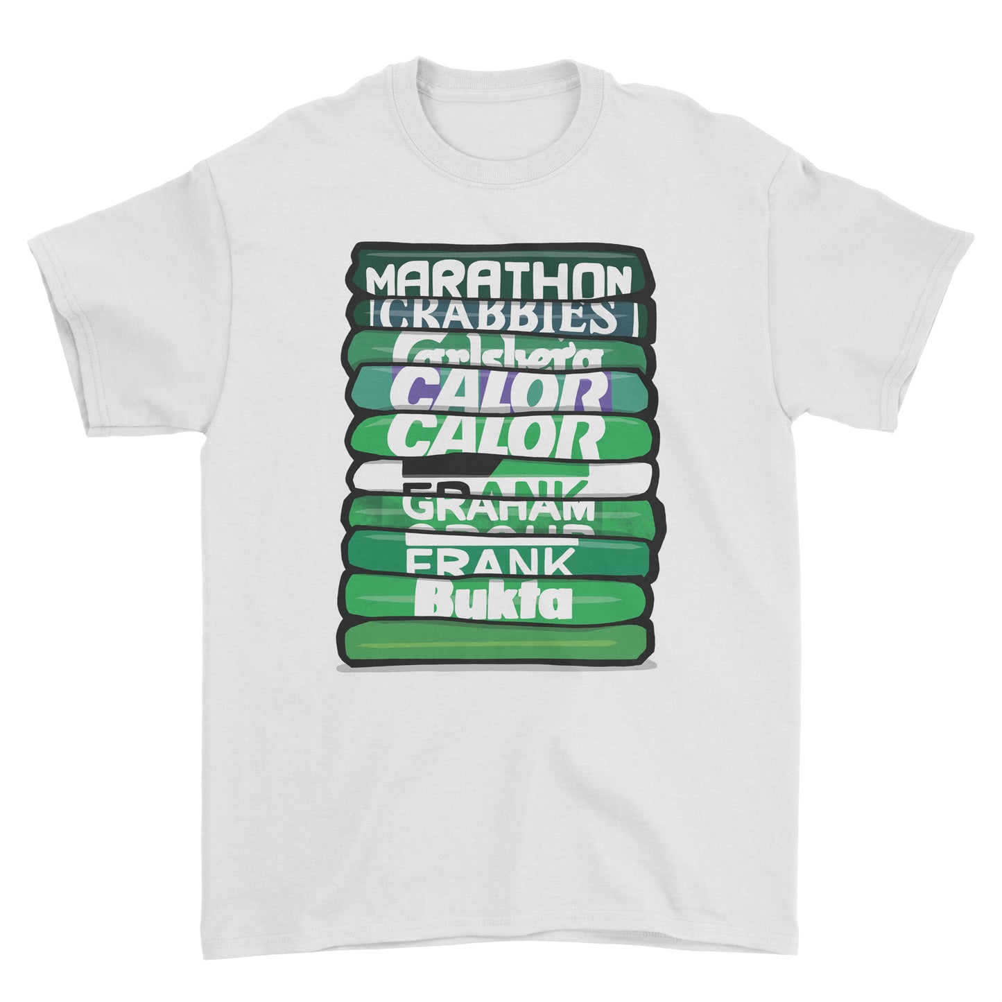 Hibernian Shirt Stack Tee