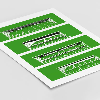 Hibernian Stadium Print