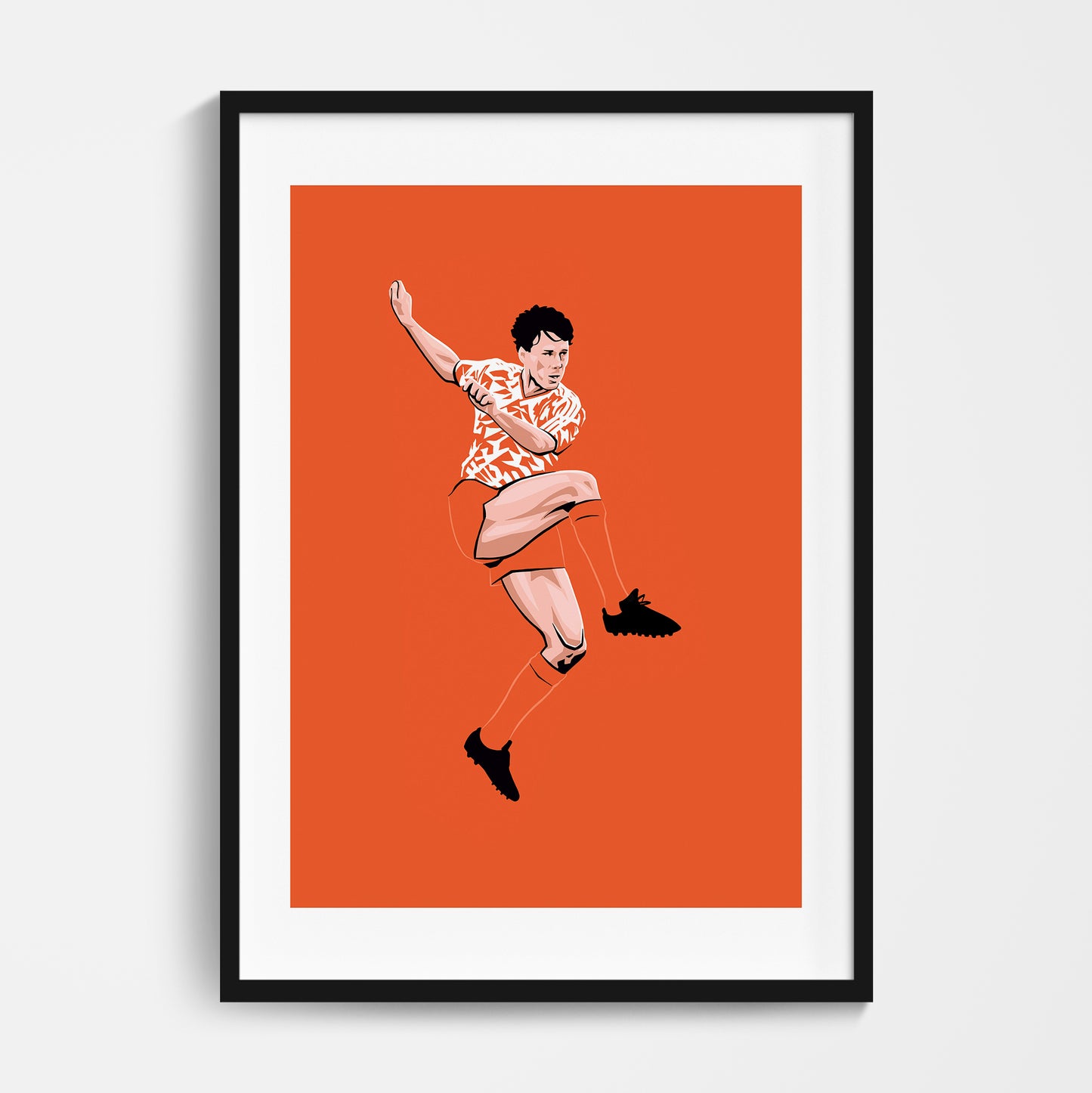 Holland 1988 Van Basten Print