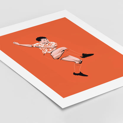 Holland 1988 Van Basten Print