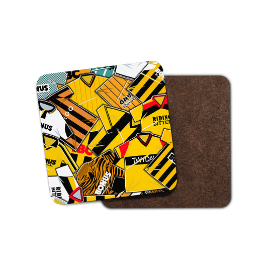 Hull Shirts Mash Up Coaster