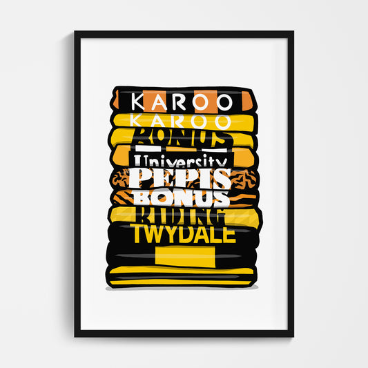 Hull Shirt Stack Print