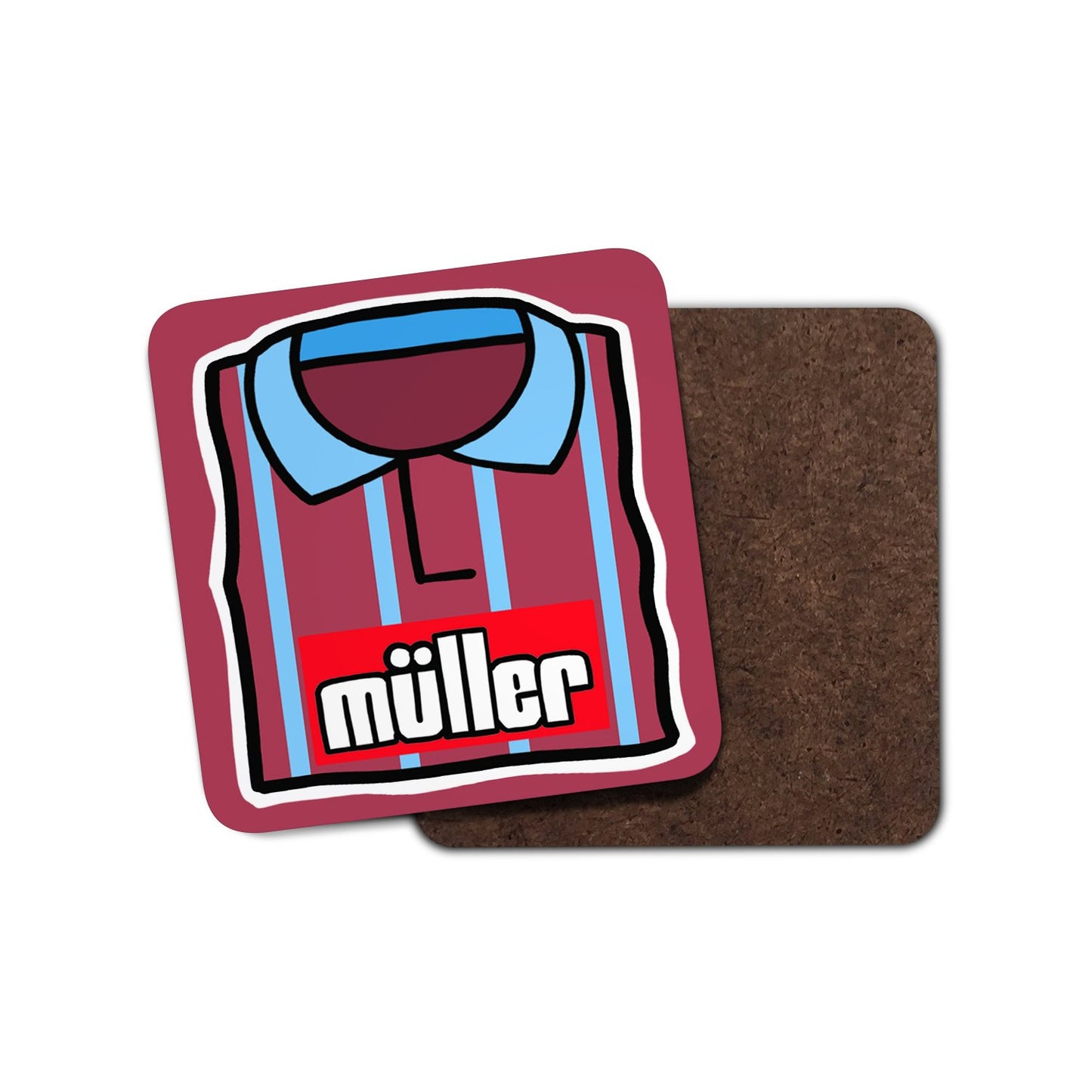 Aston Villa Shirt Coaster