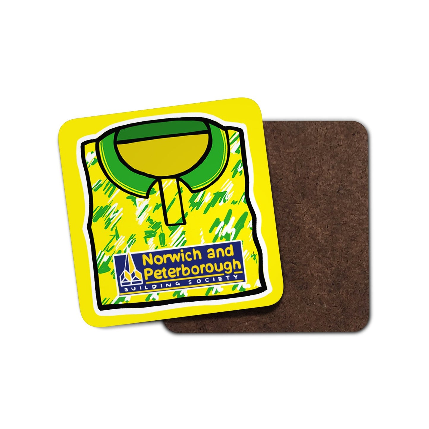 Norwich Shirt Coaster