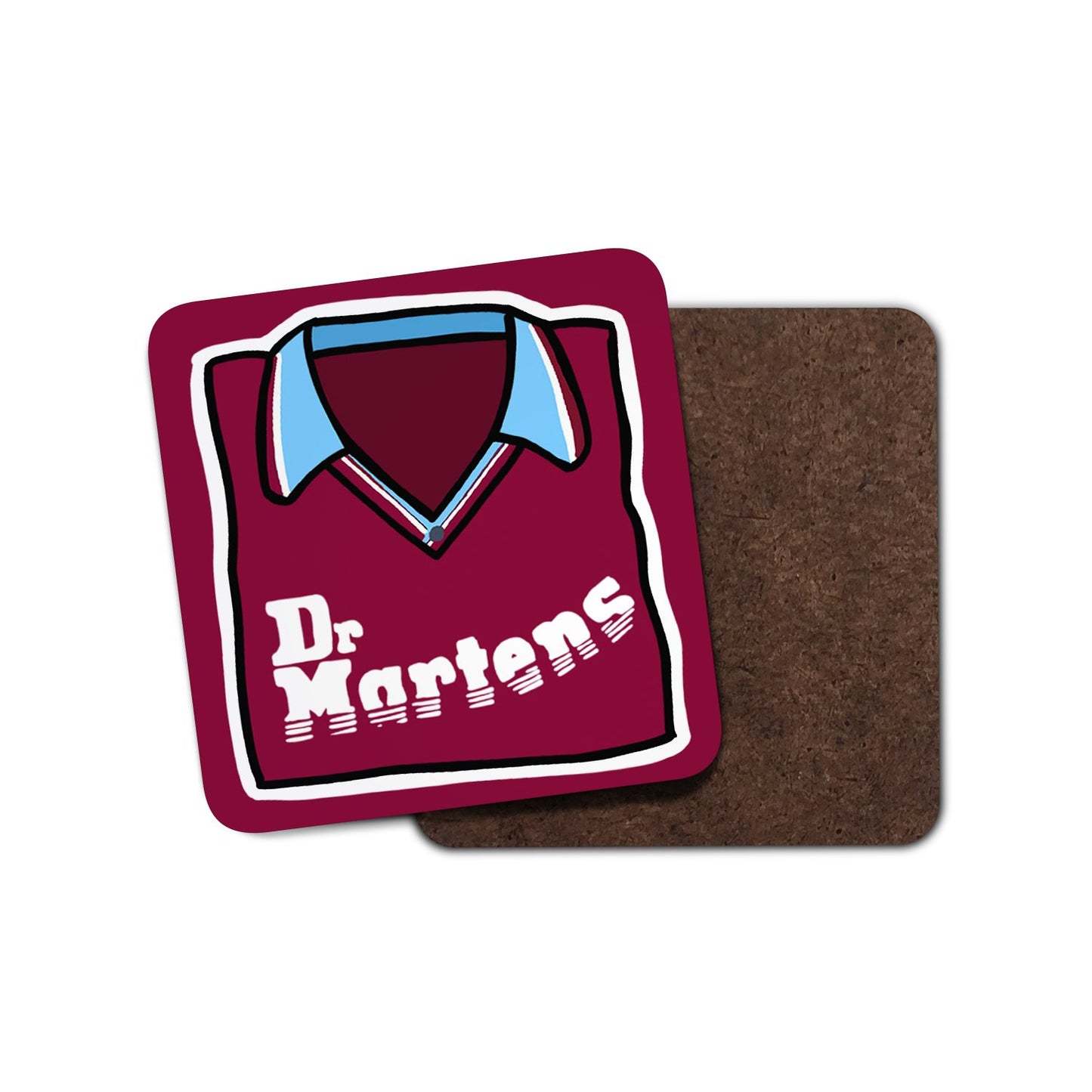 West Ham Shirt Coaster