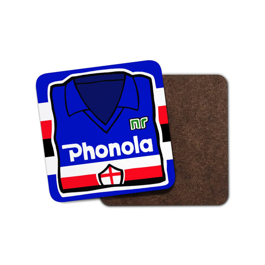 Sampdoria Shirt Coaster