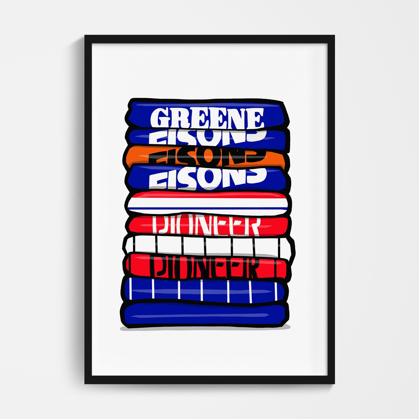 Ipswich Shirt Stack Print