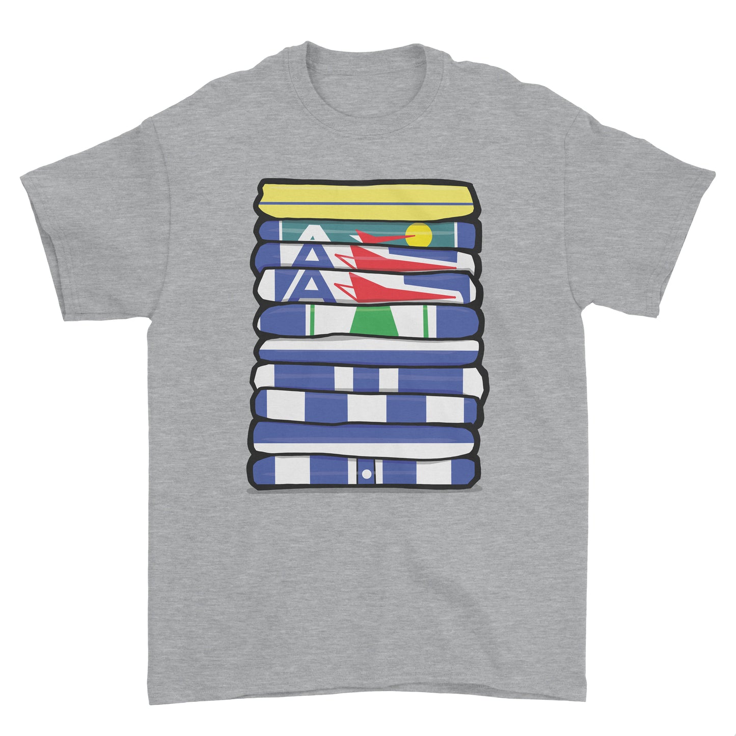 Kilmarnock Shirt Stack Tee