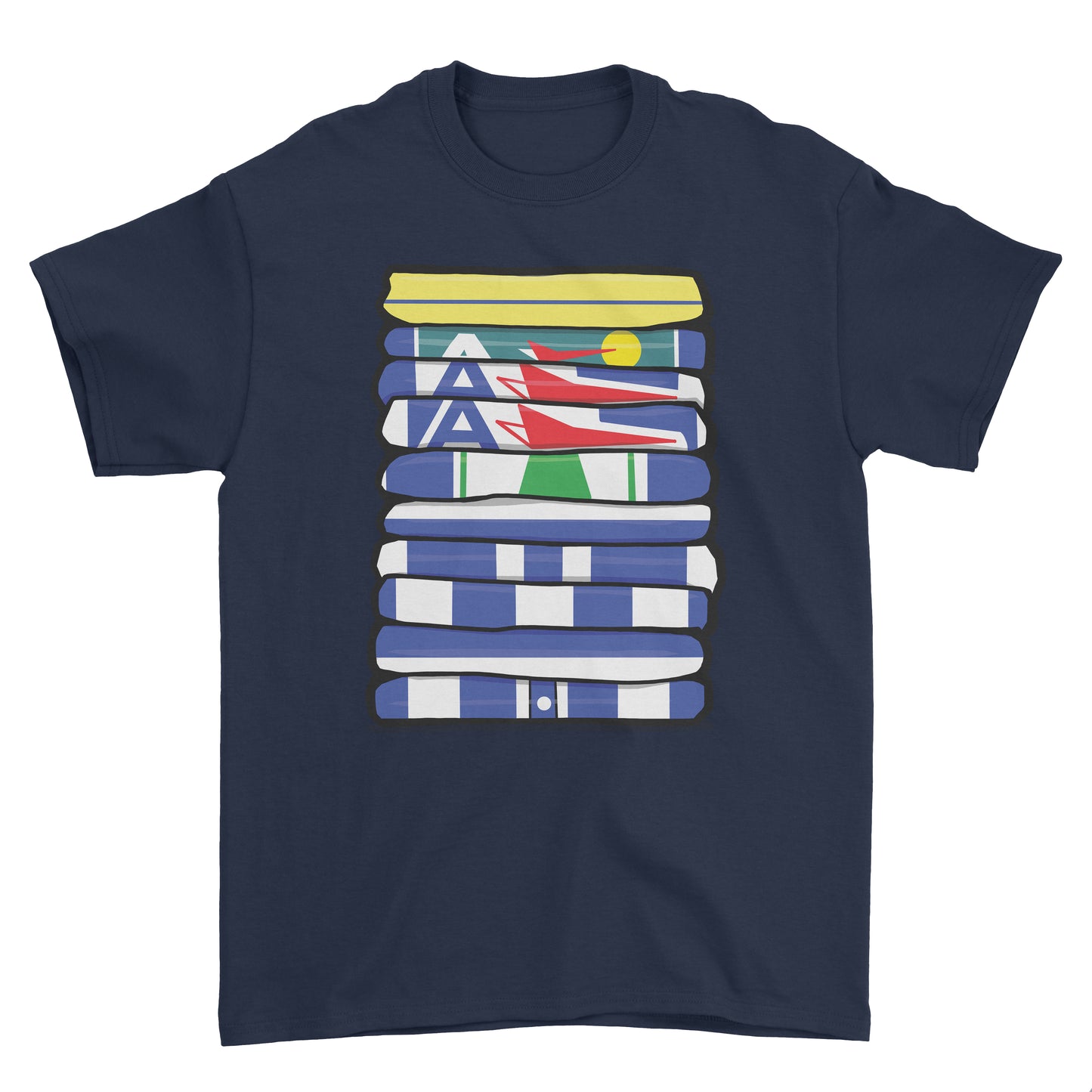 Kilmarnock Shirt Stack Tee