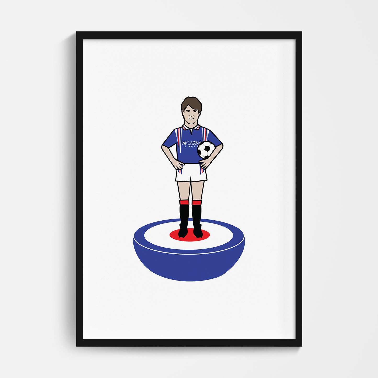 Laudrup - Table Football Print