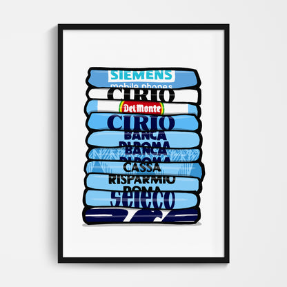 Lazio Shirt Stack Print