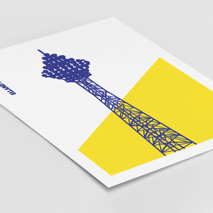 Leeds Floodlights Print