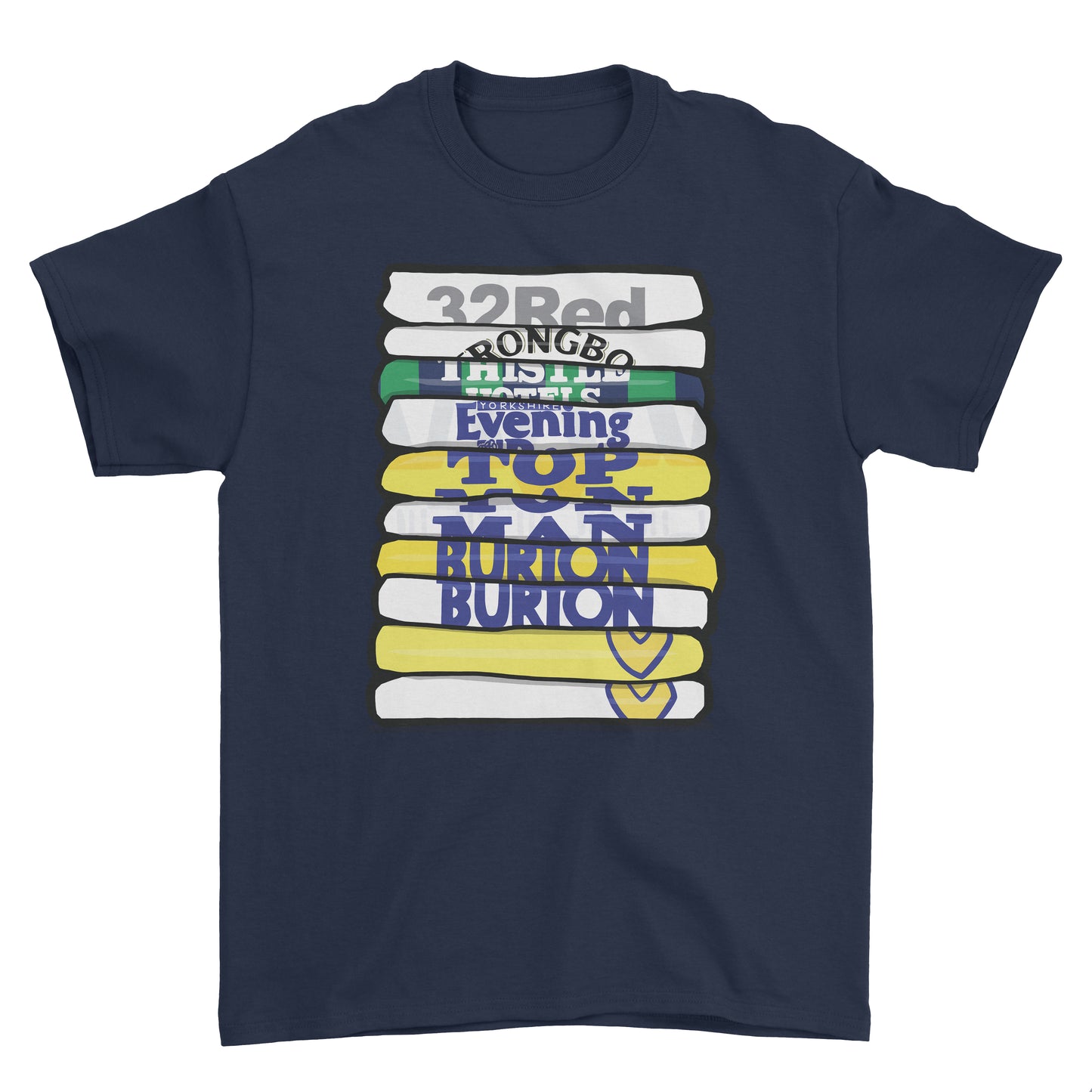 Leeds Shirt Stack Tee