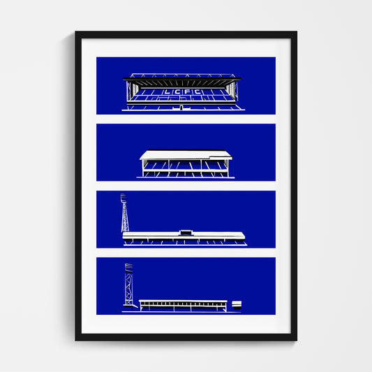 Leicester Stadium Print