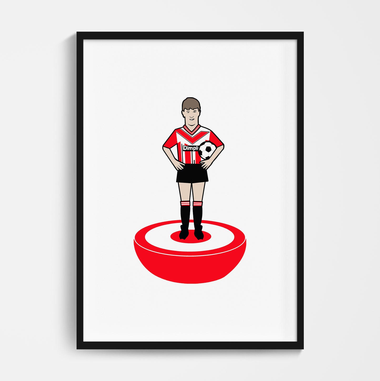 Le Tissier - Table Football Print