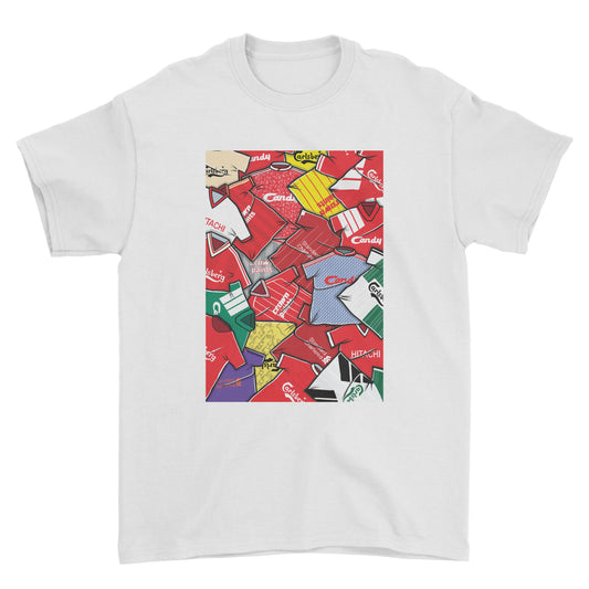 Liverpool Shirts Mash Up Tee