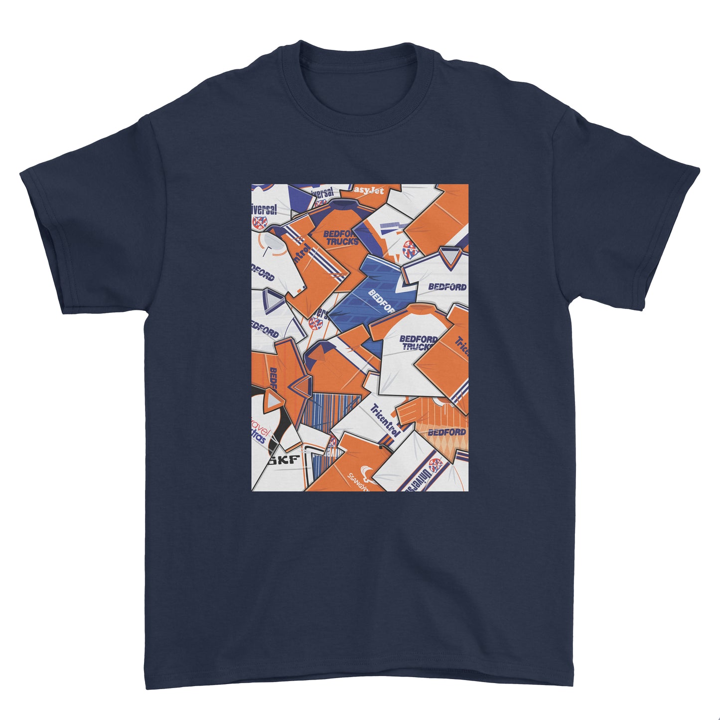 Luton Shirts Mash Up Tee