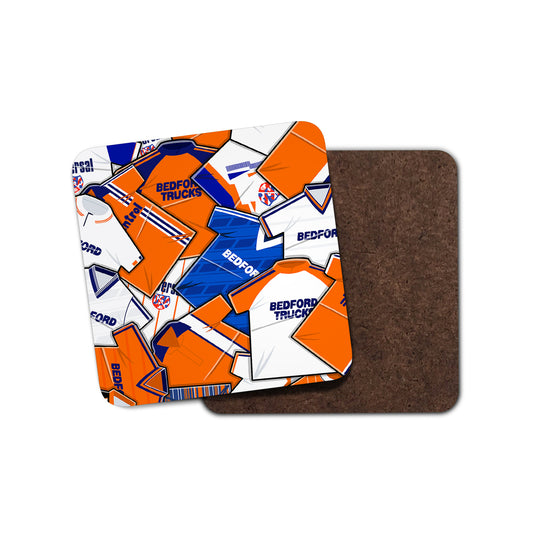 Luton Shirts Mash Up Coaster