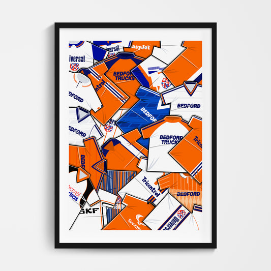 Luton Shirts Mash Up Print