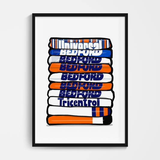 Luton Shirt Stack Print