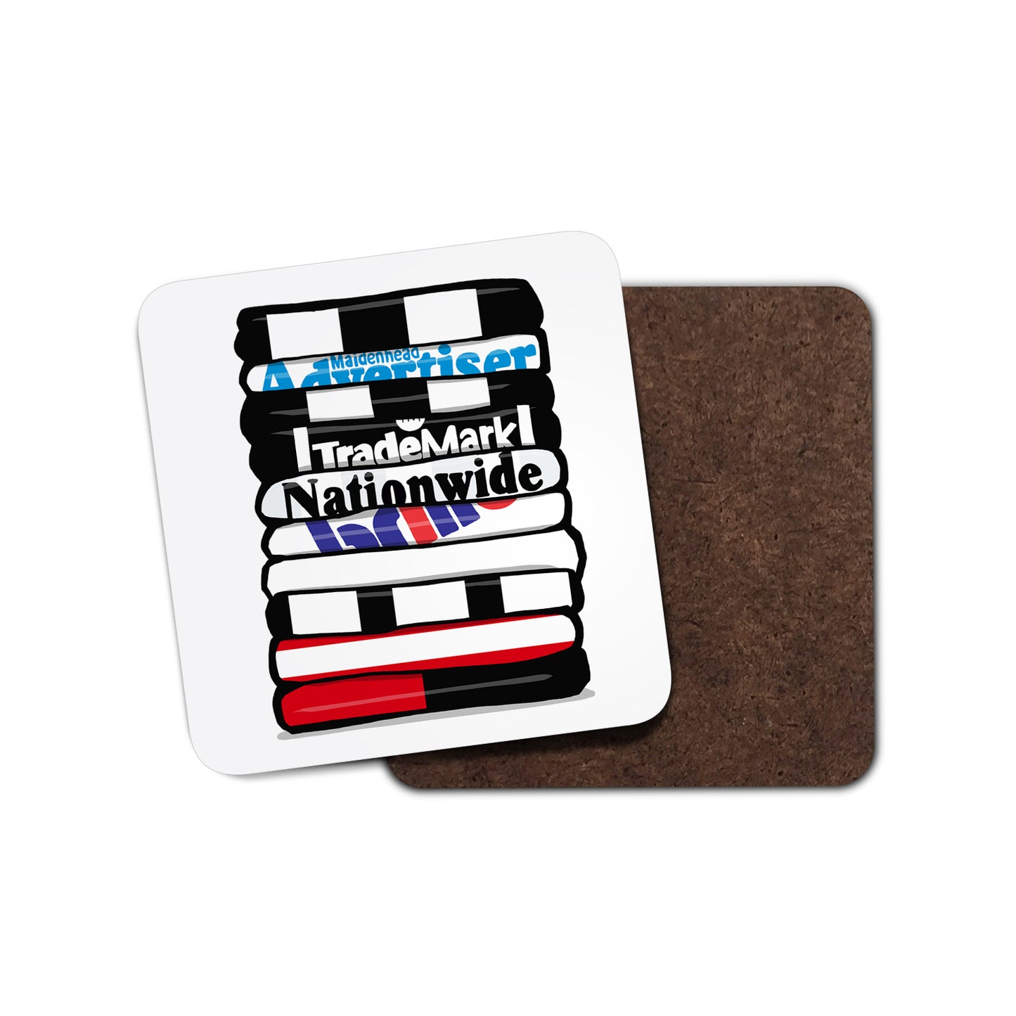 Maidenhead Shirt Stack Coaster