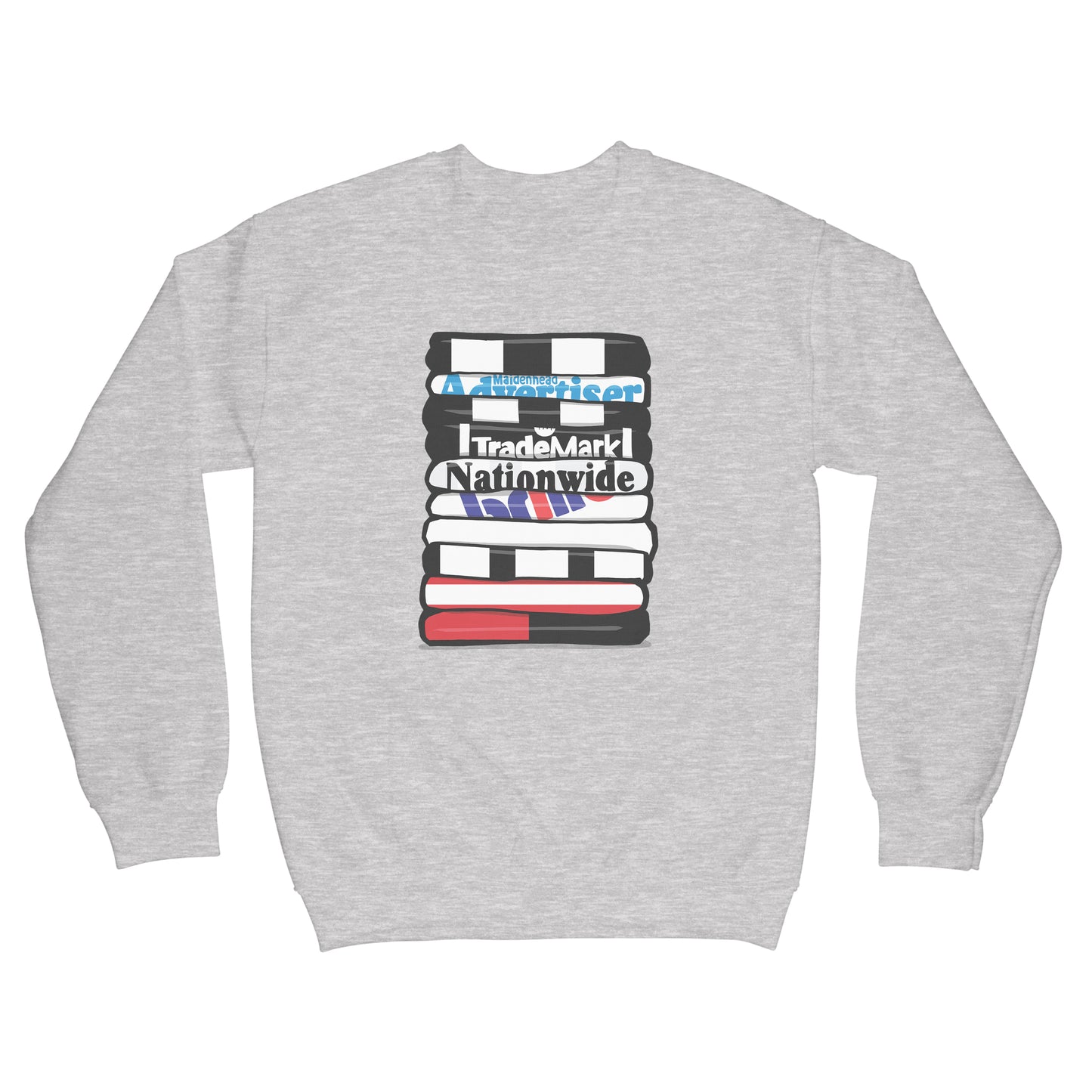 Maidenhead Shirt Stack Sweatshirt