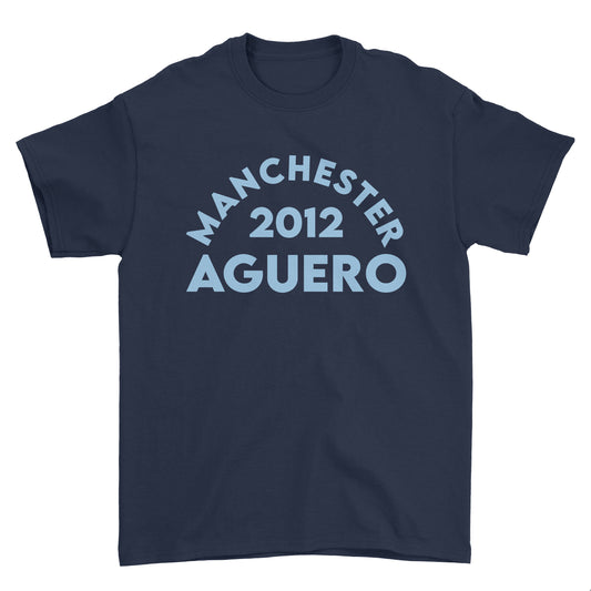 Manchester 2012 Aguero Tee