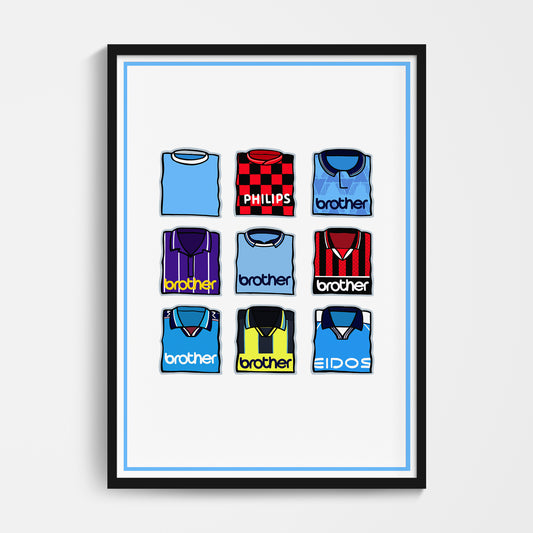 Manchester City Shirts Print