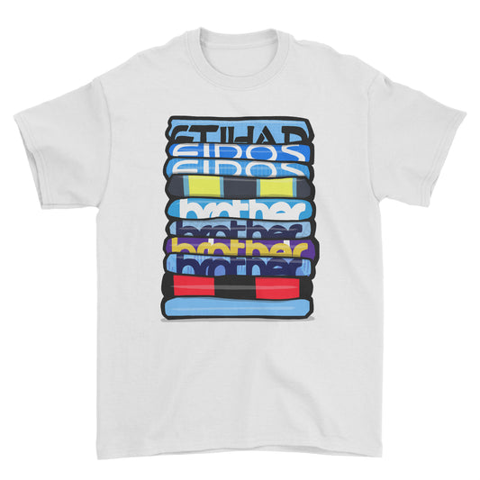 Manchester City Shirt Stack Tee