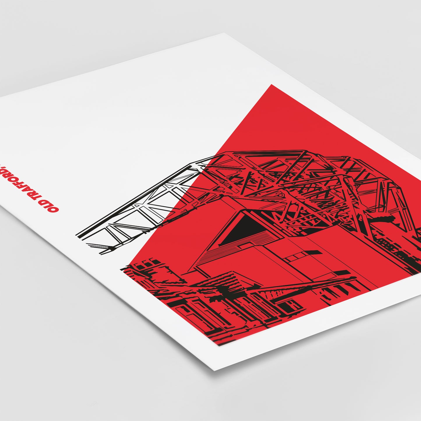 Manchester Utd Stadium Print