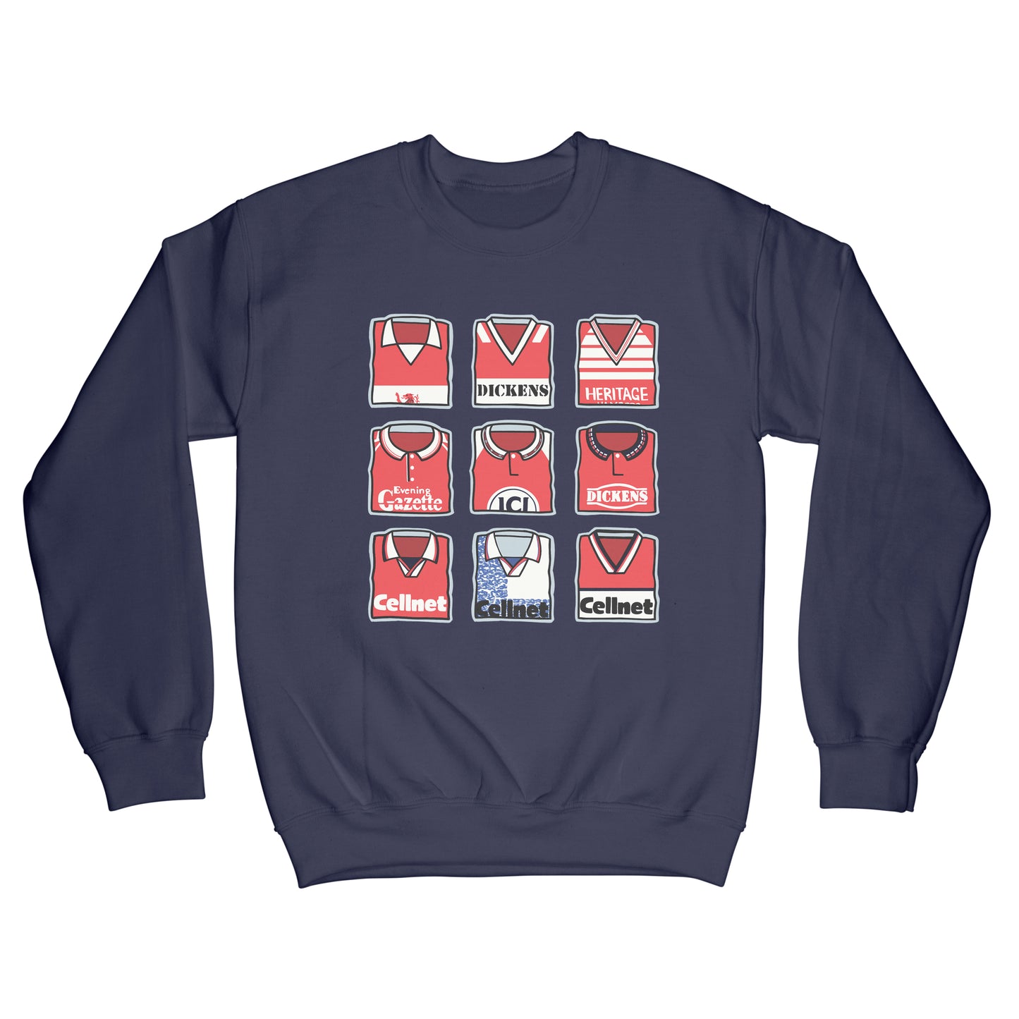 Middlesbrough Shirts Sweatshirt