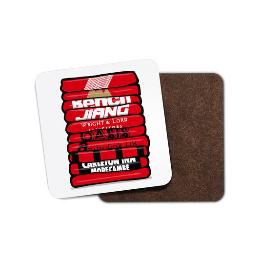 Morecambe Shirt Stack Coaster