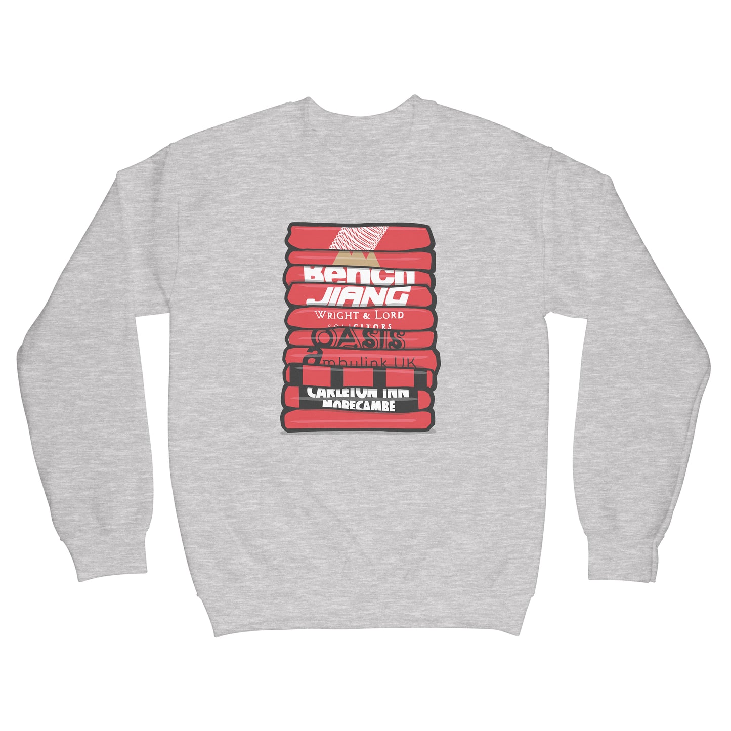 Morecambe Shirt Stack Sweatshirt