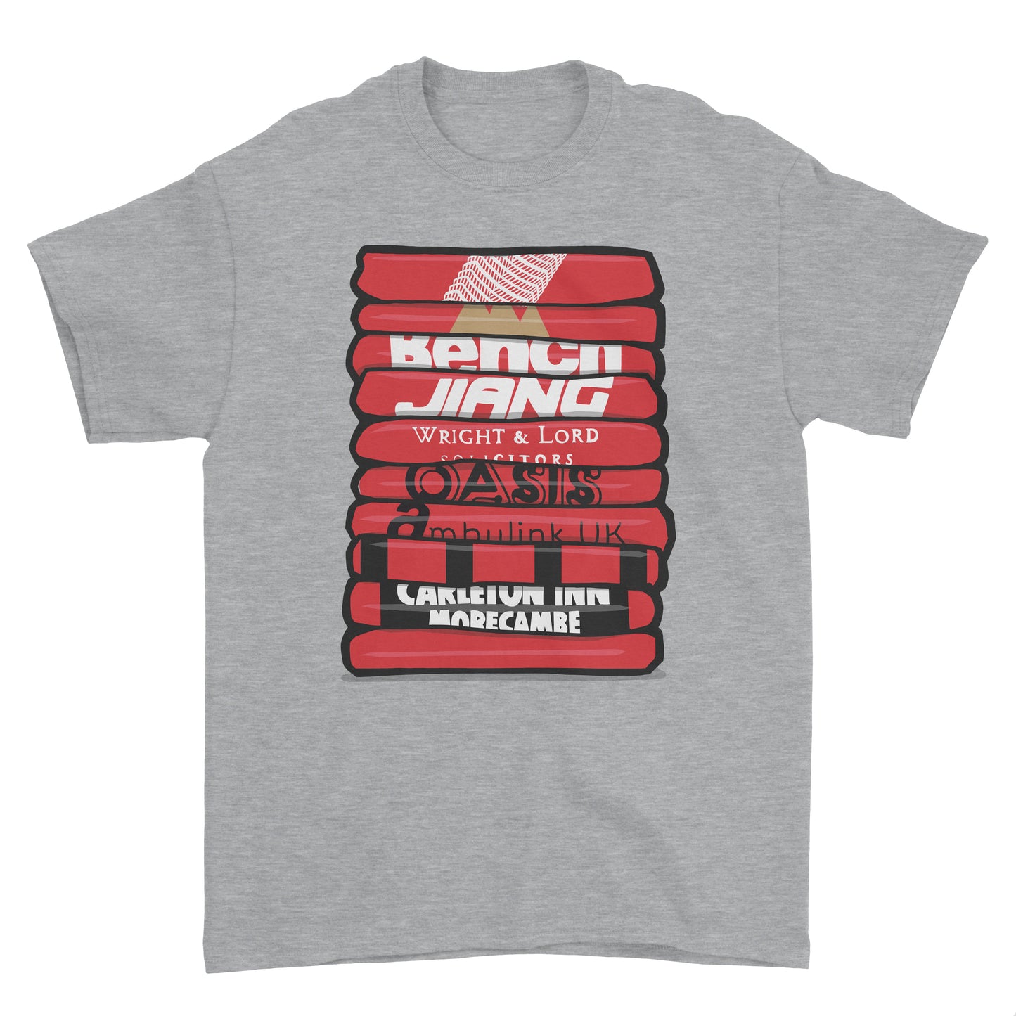 Morecambe Shirt Stack Tee