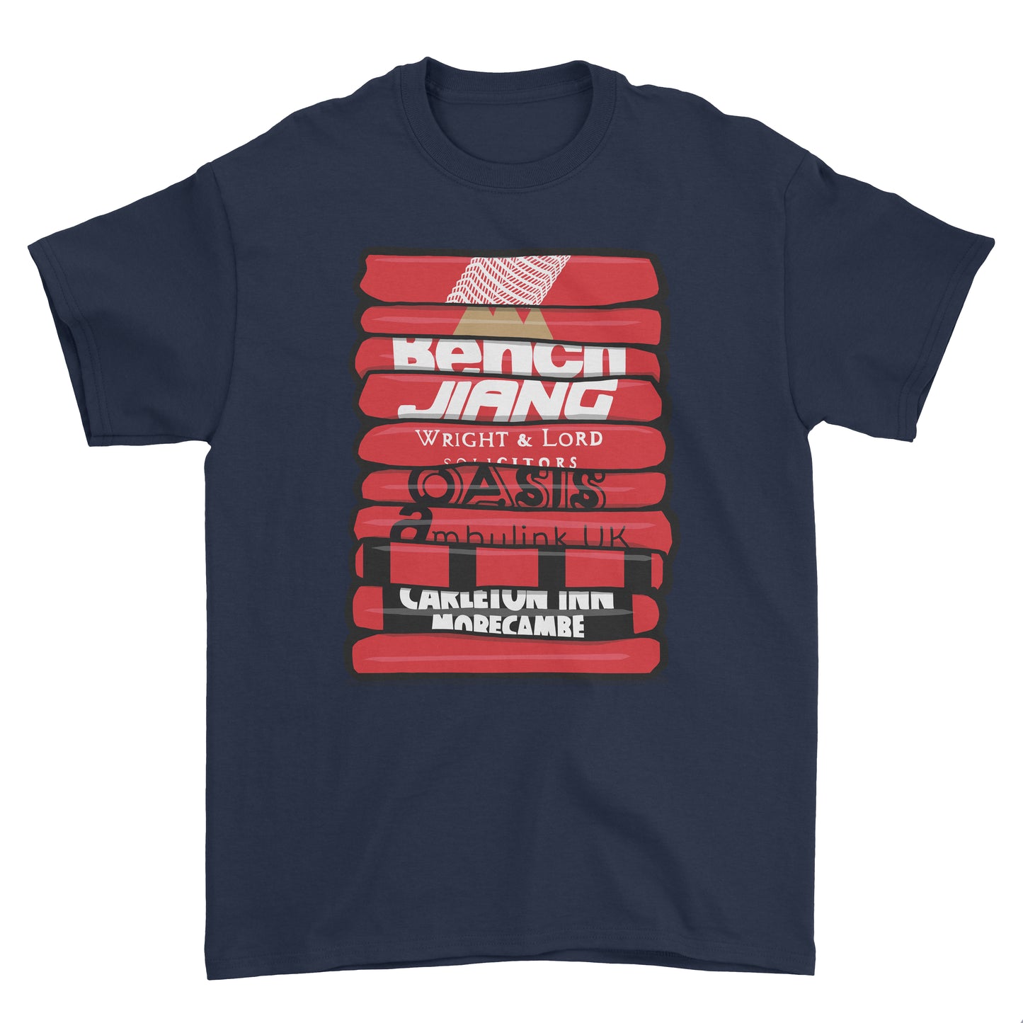 Morecambe Shirt Stack Tee