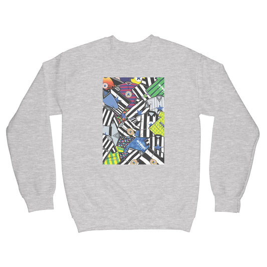 Newcastle Shirts Mash Up Sweatshirt