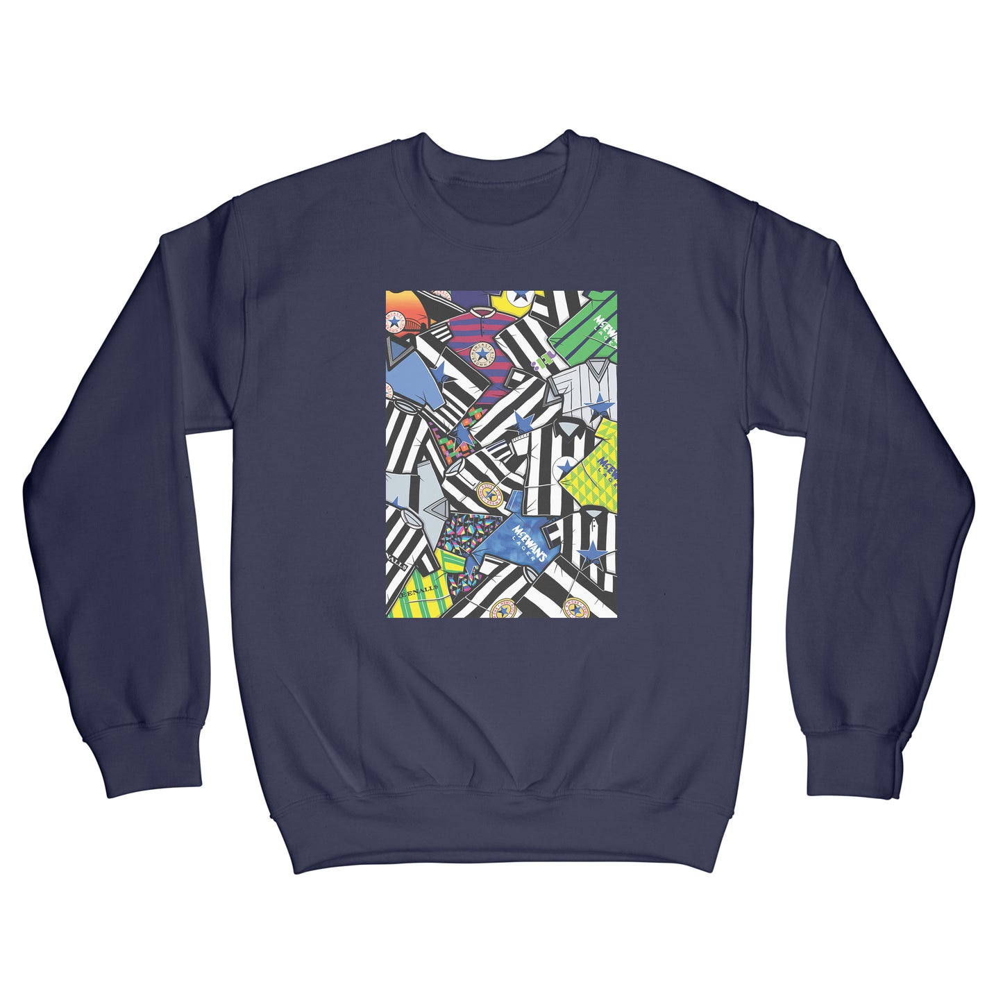 Newcastle Shirts Mash Up Sweatshirt