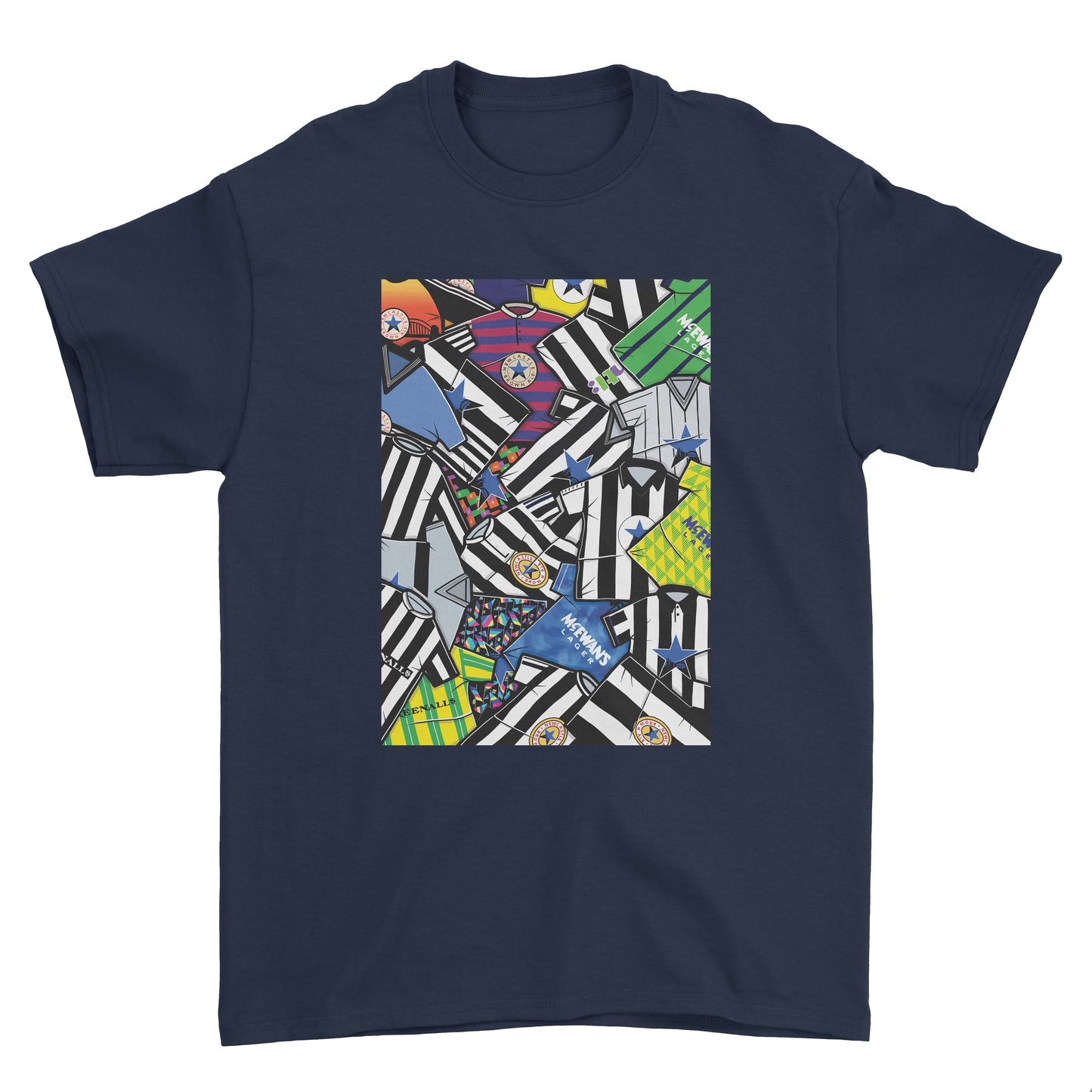 Newcastle Shirts Mash Up Tee