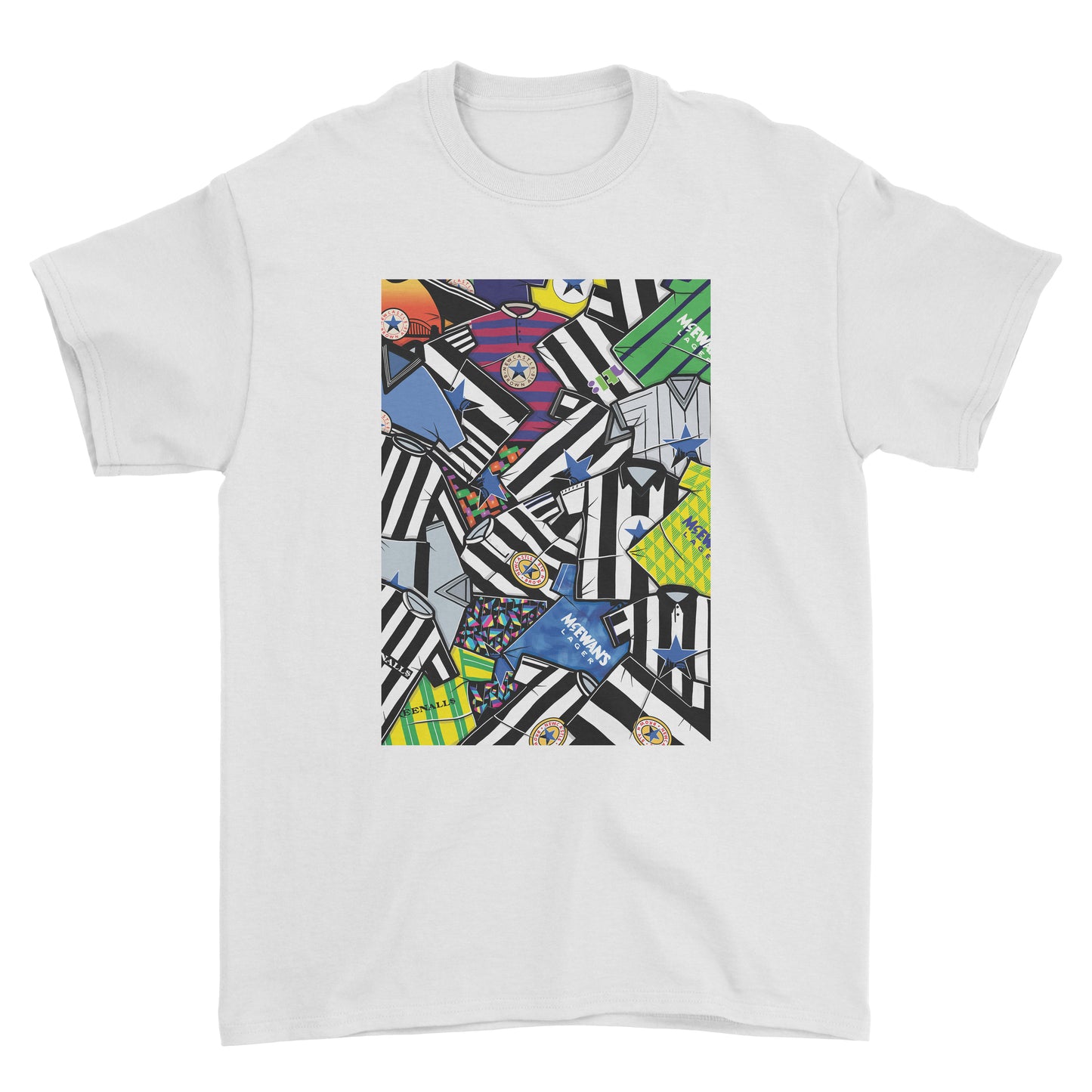 Newcastle Shirts Mash Up Tee