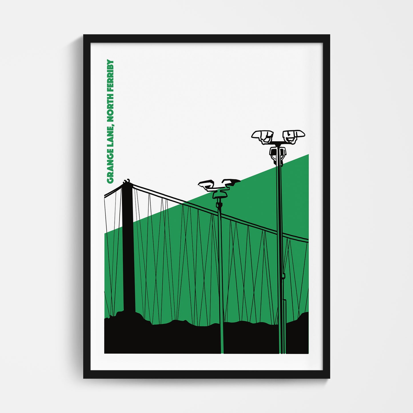 North Ferriby Floodlights Print