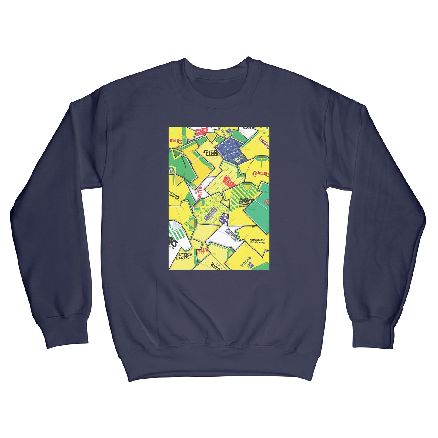 Norwich Shirts Mash Up Sweatshirt